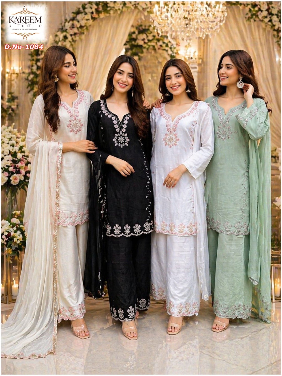 Dolomine Sharara with Intricate Embroidery